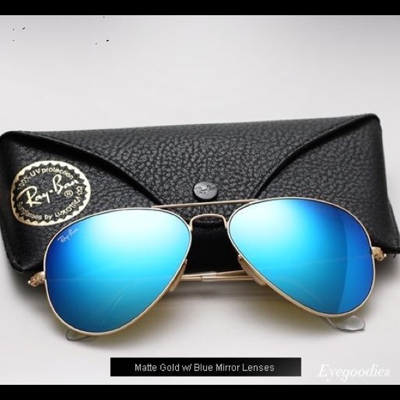 ray ban blue reflective aviators ray ban blue reflective aviators